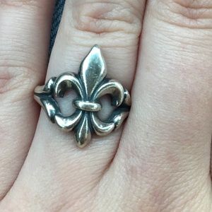 James Avery Fleur de lis ring
